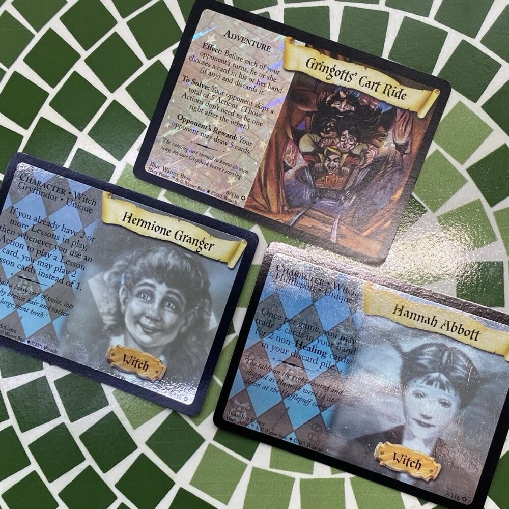Harry Potter TCG Foil & Character Cards (2001)